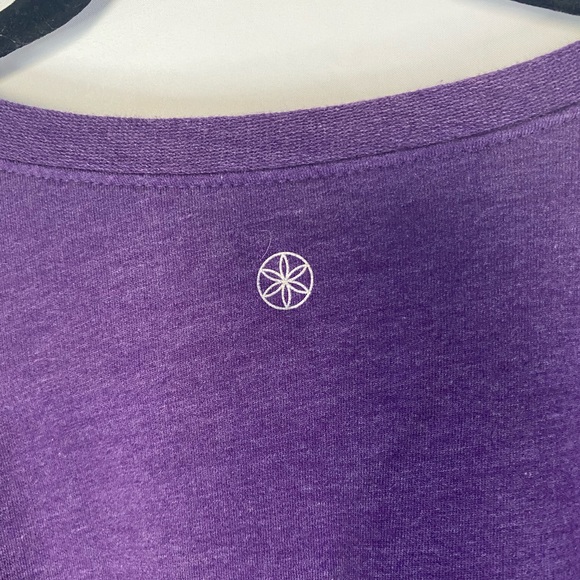 *3 for $12* Gaiam long sleeve crew neck purple sweatshirt - Picture 8 of 8